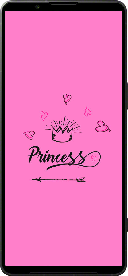 Силиконовый чехол Princess для Sony Xperia 1 VI - 4361u-3975 изображение 
