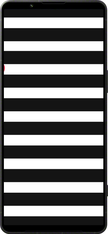 Силиконовый чехол Черно-белые полосы для Sony Xperia 1 VI - 4461u-3975 изображение 