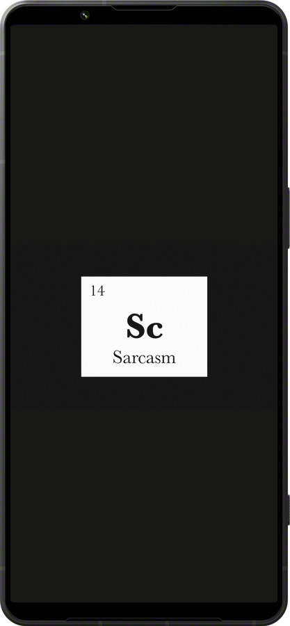 Силиконовый чехол Сарказм для Sony Xperia 1 VI - 4501u-3975 изображение 