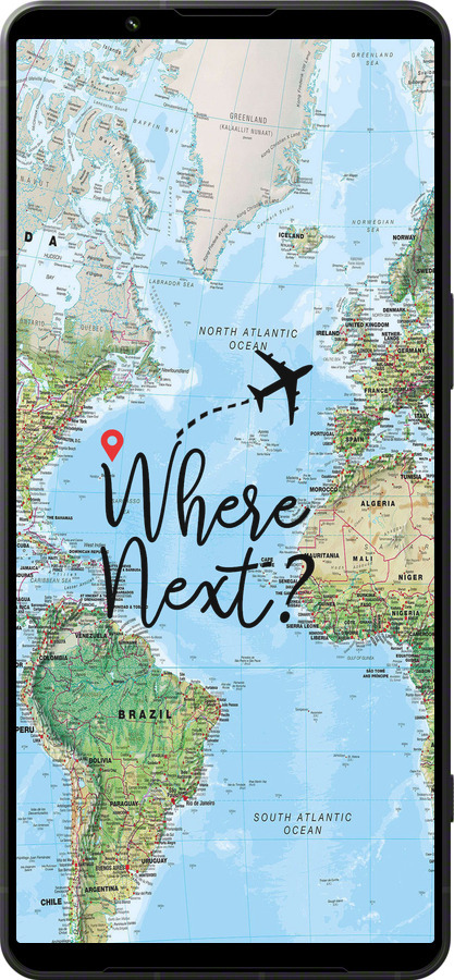 Силиконовый чехол Путешествие для Sony Xperia 1 VI - 4503u-3975 изображение 