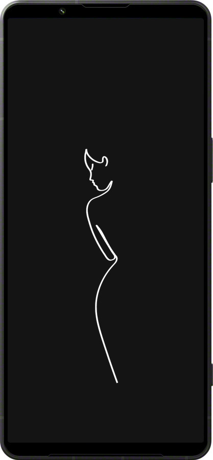 Силиконовый чехол Силуэт1 для Sony Xperia 1 VI - 4590u-3975 изображение 