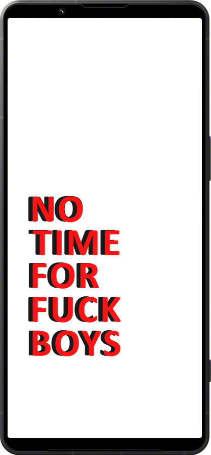 Силиконовый чехол Нет времени для Sony Xperia 1 VI - 4635u-3975 изображение 