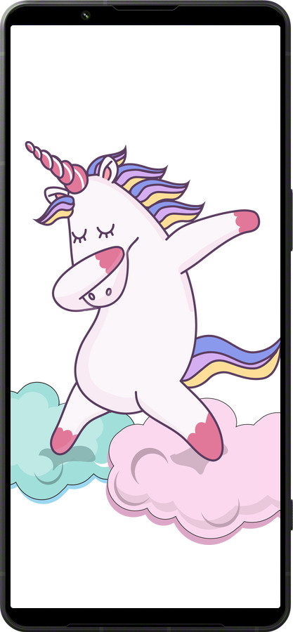 Силіконовий чехол Єдиноріг для Sony Xperia 1 VI - 4702u-3975 изображение 