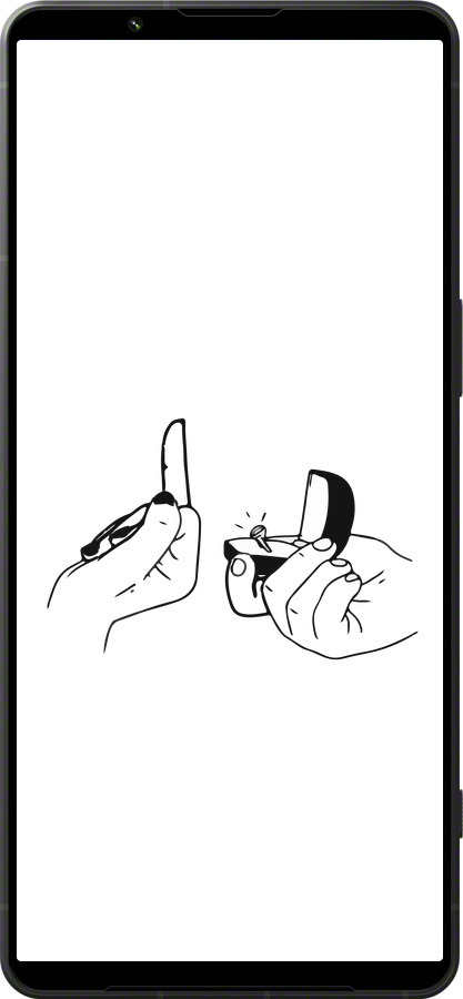 Силиконовый чехол Предложение для Sony Xperia 1 VI - 4898u-3975 изображение 