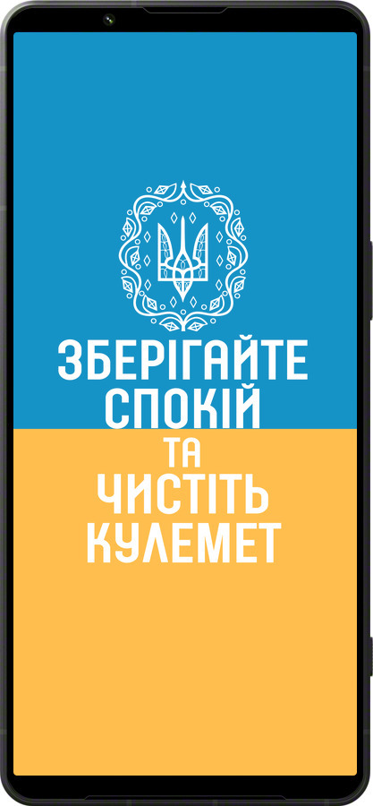 Силиконовый чехол Спокойствие v3 для Sony Xperia 1 VI - 5243u-3975 изображение 