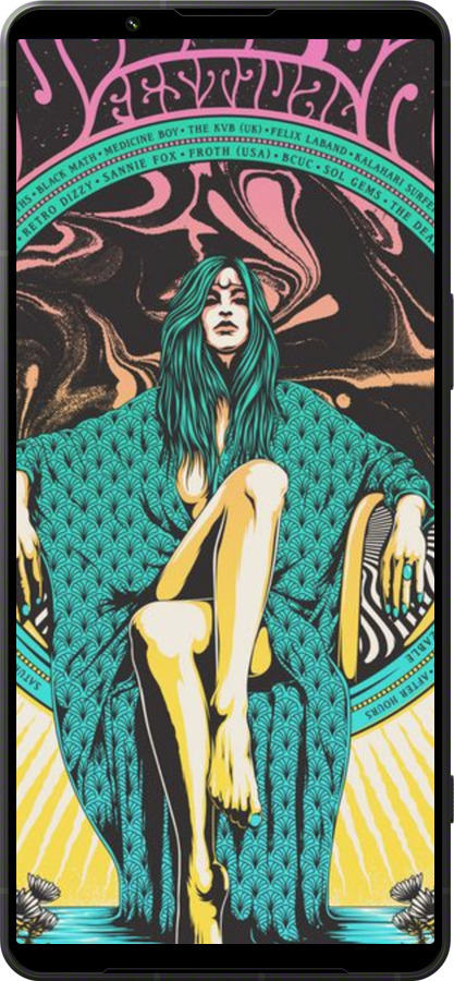 Силиконовый чехол № 5385 для Sony Xperia 1 VI - 5385u-3975 изображение 