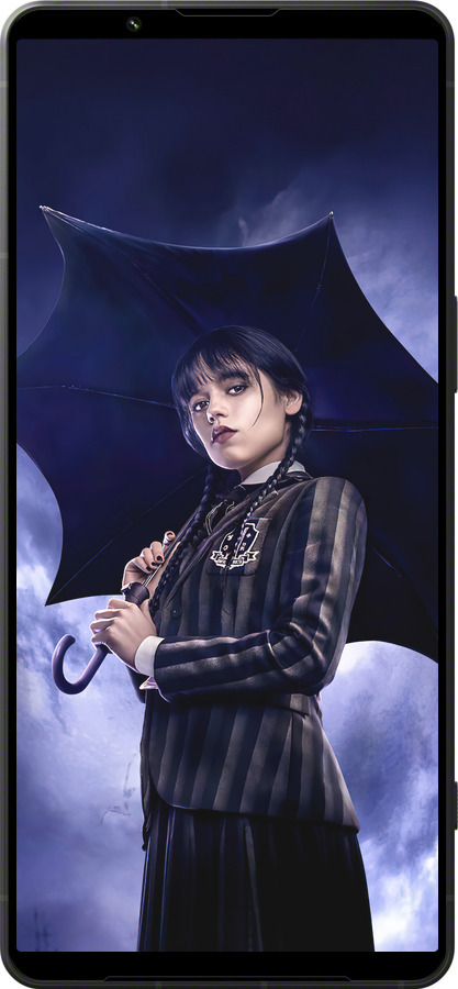 Силиконовый чехол Wednesday v2 для Sony Xperia 1 VI - 5516u-3975 изображение 