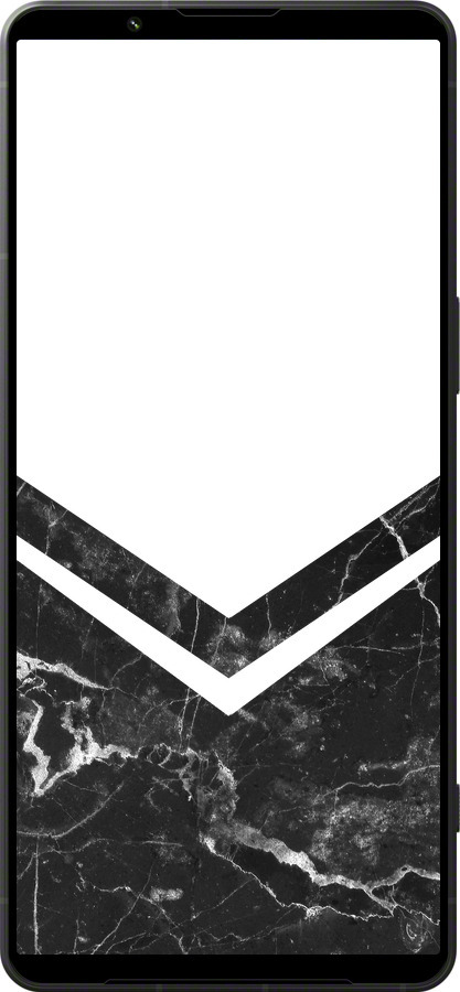 Силиконовый чехол Мраморный шеврон для Sony Xperia 1 VI - 5570u-3975 изображение 