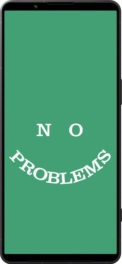 Силиконовый чехол No Problems для Sony Xperia 1 VI - 5573u-3975 изображение 