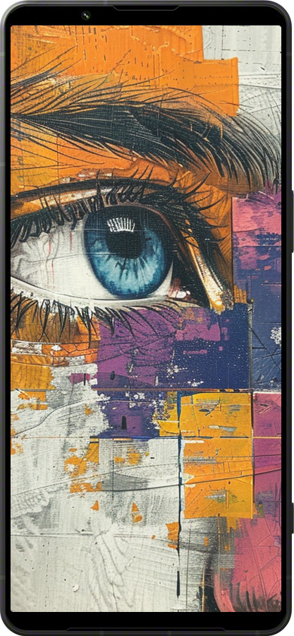 Силиконовый чехол Цветная фреска для Sony Xperia 1 VI - 6032u-3975 изображение 