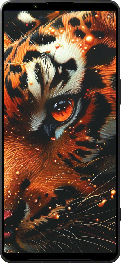 Силиконовый чехол Tiger для Sony Xperia 1 VI - 6053u-3975 изображение 