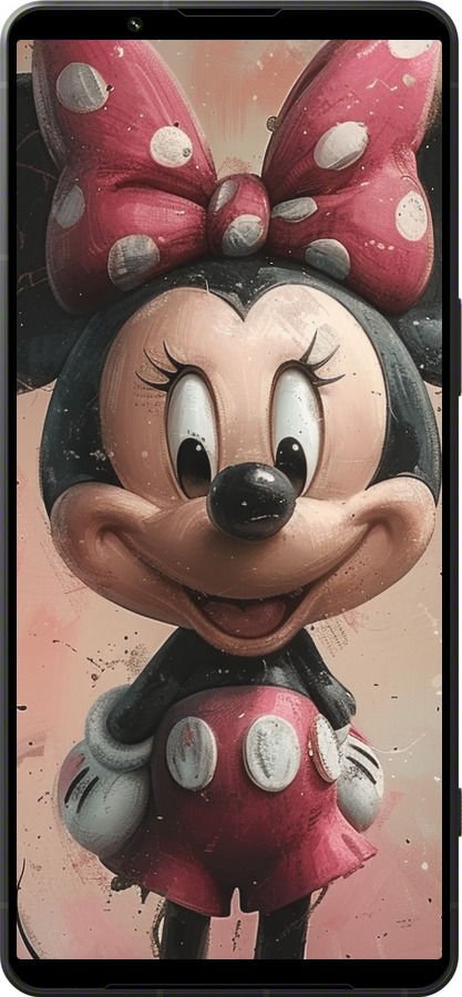 Силиконовый чехол Minnie Mouse для Sony Xperia 1 VI - 6054u-3975 изображение 