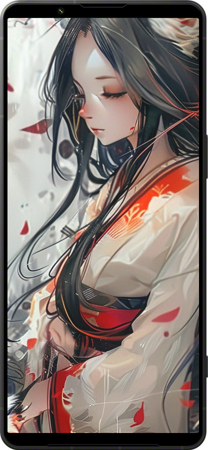 Силиконовый чехол Кицуне для Sony Xperia 1 VI - 6073u-3975 изображение 