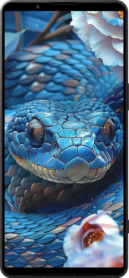 Силиконовый чехол Blue Snake для Sony Xperia 1 VI - 6079u-3975 изображение 