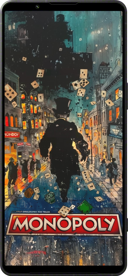 Силиконовый чехол Метрополис игры для Sony Xperia 1 VI - 6085u-3975 изображение 