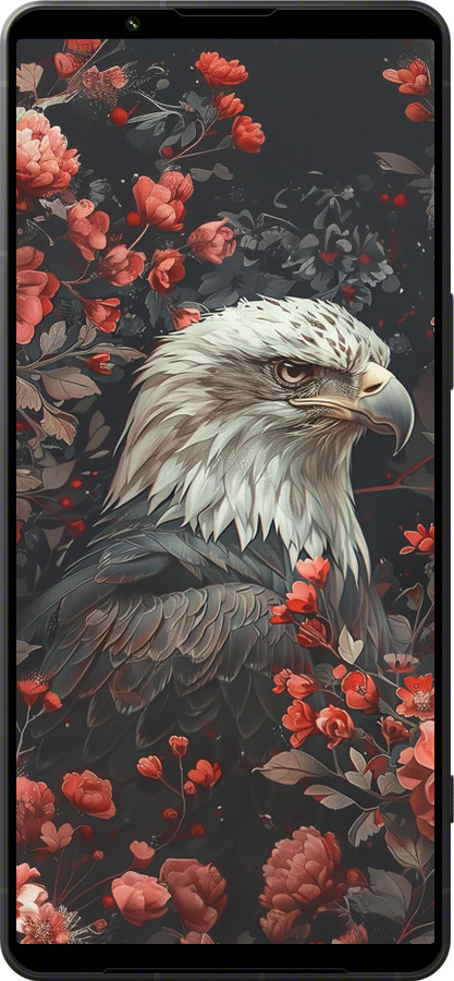 Силиконовый чехол Цветочный страж для Sony Xperia 1 VI - 6102u-3975 изображение 