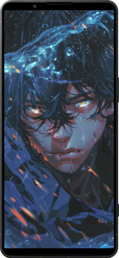 Силиконовый чехол Satoru Gojou для Sony Xperia 1 VI - 6128u-3975 изображение 