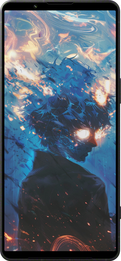 Силіконовий чехол Сатору Годжо для Sony Xperia 1 VI - 6129u-3975 изображение 