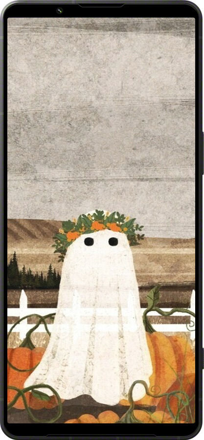 Силиконовый чехол Призрак для Sony Xperia 1 VI - 6245u-3975 изображение 