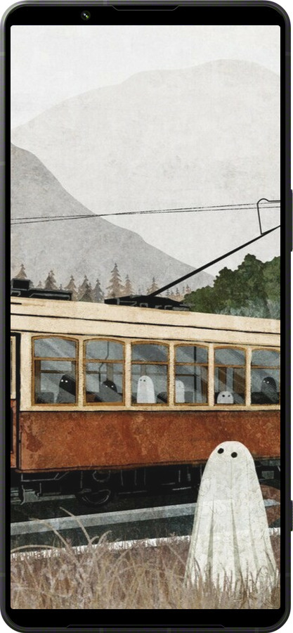 Силиконовый чехол Призрак 2 для Sony Xperia 1 VI - 6247u-3975 изображение 