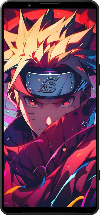 Силиконовый чехол Наруто для Sony Xperia 1 VI - 6274u-3975 изображение 
