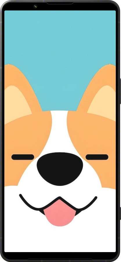 Силиконовый чехол Корги для Sony Xperia 1 VI - 6280u-3975 изображение 