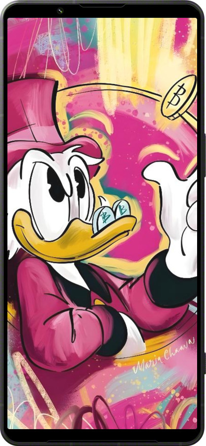 Силиконовый чехол Скрудж для Sony Xperia 1 VI - 6283u-3975 изображение 