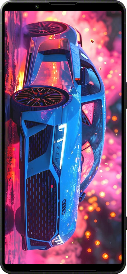 Силіконовий чехол Ауди для Sony Xperia 1 VI - 6286u-3975 изображение 