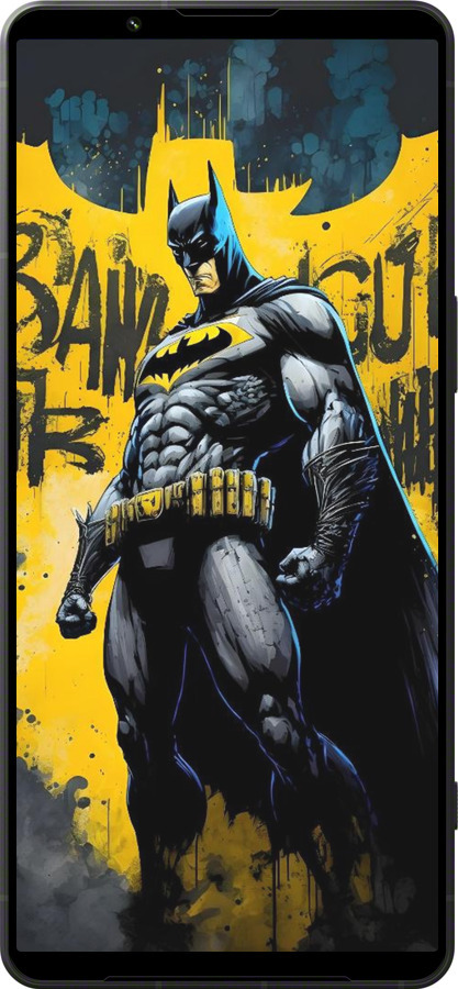 Силиконовый чехол Бетмен для Sony Xperia 1 VI - 6290u-3975 изображение 