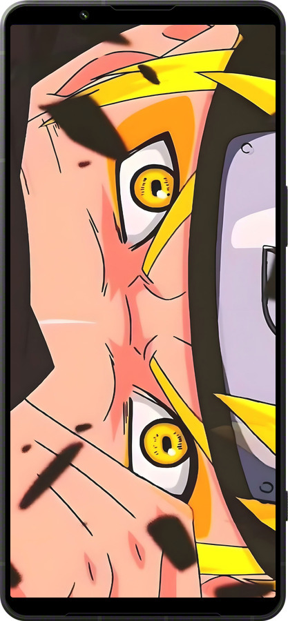 Силиконовый чехол Наруто 2 для Sony Xperia 1 VI - 6297u-3975 изображение 