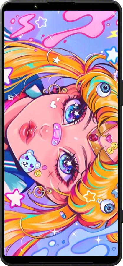 Силиконовый чехол Сейлор Мун 4 для Sony Xperia 1 VI - 6353u-3975 изображение 