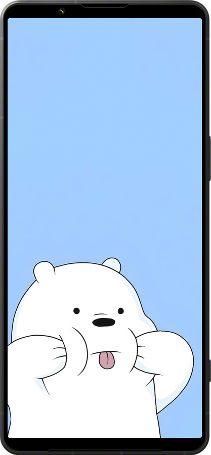 Силиконовый чехол Милый мишка для Sony Xperia 1 VI - 6357u-3975 изображение 