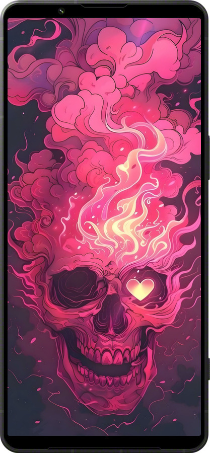 Силіконовий чехол Череп арт для Sony Xperia 1 VI - 6385u-3975 изображение 