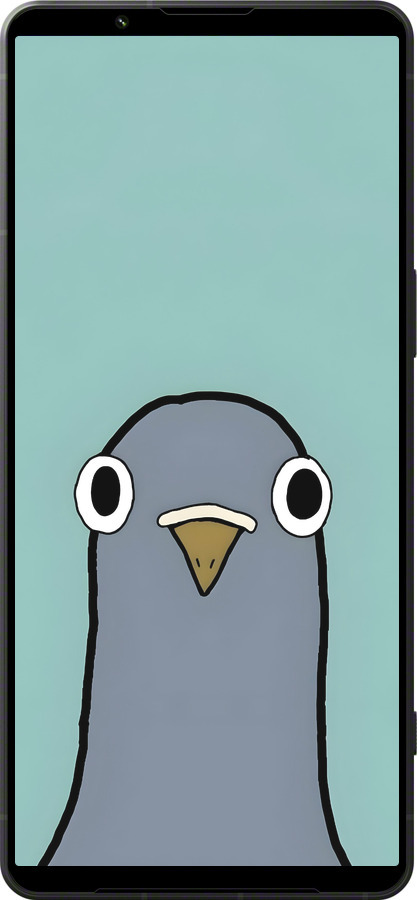 Силиконовый чехол Голубь для Sony Xperia 1 VI - 6388u-3975 изображение 