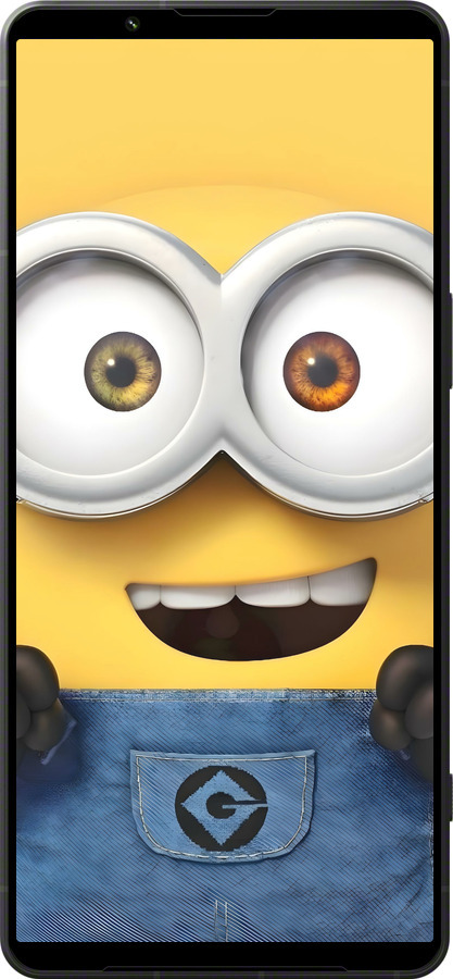 Силиконовый чехол Миньон для Sony Xperia 1 VI - 6389u-3975 изображение 