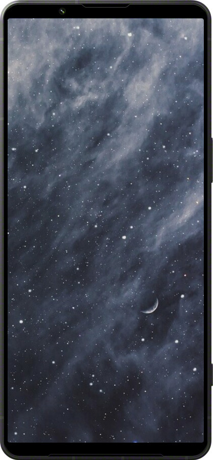 Силиконовый чехол Голубые облака, Голубая луна для Sony Xperia 1 VI - 6398u-3975 изображение 