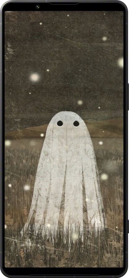 Силіконовий чехол Привид та світлячки для Sony Xperia 1 VI - 6406u-3975 изображение 