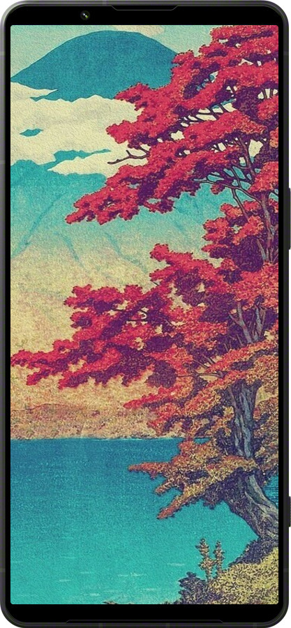 Силіконовий чехол Із зображенням природи для Sony Xperia 1 VI - 6469u-3975 изображение 
