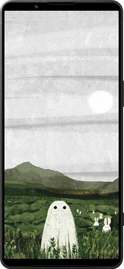 Силиконовый чехол Привидение для Sony Xperia 1 VI - 6492u-3975 изображение 