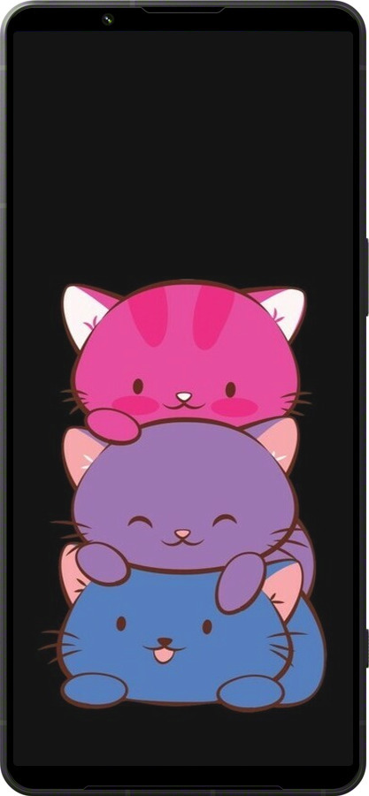 Силіконовий чехол Милі котятка для Sony Xperia 1 VI - 6518u-3975 изображение 