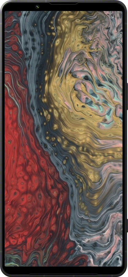 Силіконовий чехол Із зображенням абстрактного живопису для Sony Xperia 1 VI - 6530u-3975 изображение 