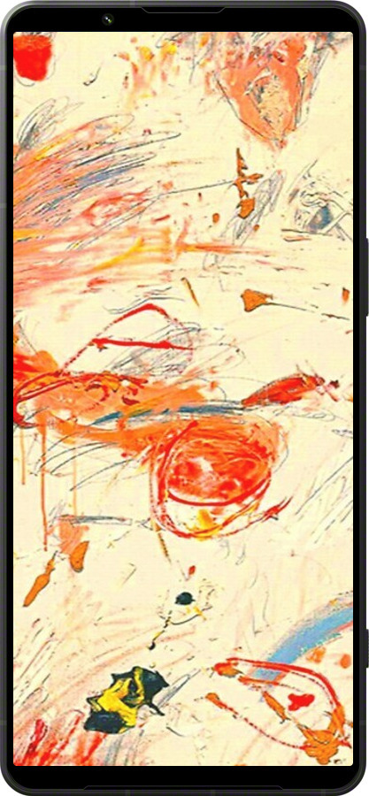 Силиконовый чехол Динамичная картина с хаотичными мазками для Sony Xperia 1 VI - 6540u-3975 изображение 