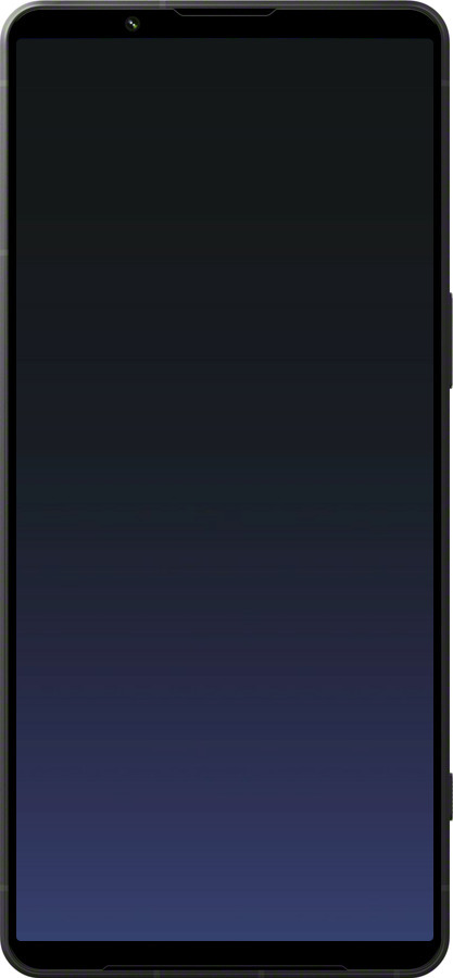 Силиконовый чехол Градиент в тёмно - синем стиле для Sony Xperia 1 VI - 6542u-3975 изображение 