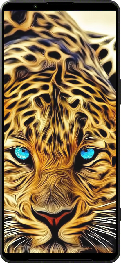 Силіконовий чехол Леопард для Sony Xperia 1 VI - 6611u-3975 изображение 