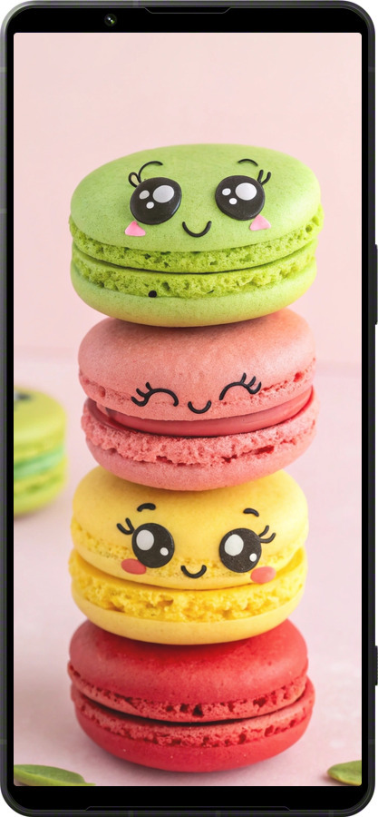 Силиконовый чехол Печенье для Sony Xperia 1 VI - 6693u-3975 изображение 