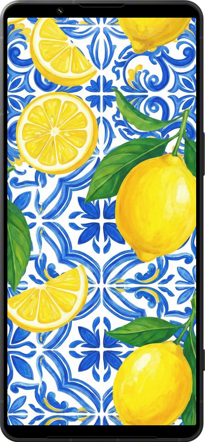 Силиконовый чехол Grocery Girl Italian Summer для Sony Xperia 1 VI - 6766u-3975 изображение 