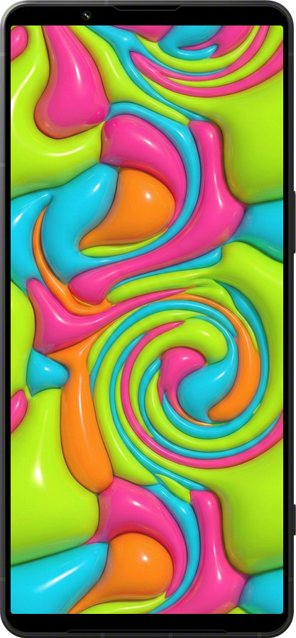 Силиконовый чехол Y2K Jelly Dream для Sony Xperia 1 VI - 6780u-3975 изображение 