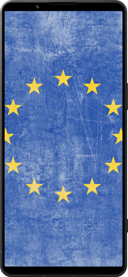 Силіконовий чехол Євросоюз 4 для Sony Xperia 1 VI - 765u-3975 изображение 