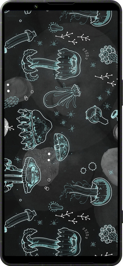 Силиконовый чехол Медузы для Sony Xperia 1 VI - 906u-3975 изображение 