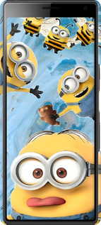 2D пластиковый чехол Миньоны для Sony Xperia 10 I4113 - 6386t-1688 изображение 